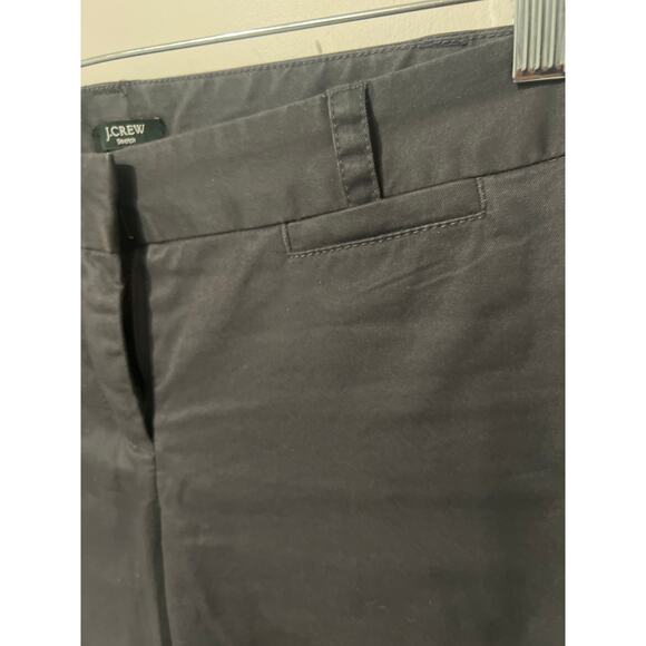 Gray J.Crew City Fit Chinos, Size 4 Short, KB348 - Picture 2 of 4